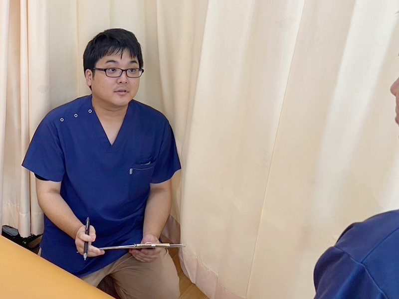 治療説明と今後の計画